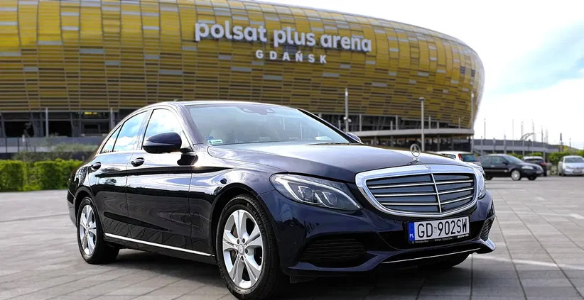 warmińsko-mazurskie Mercedes-Benz Klasa C cena 102090 przebieg: 176000, rok produkcji 2016 z Gdańsk